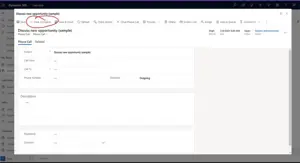 Manage Activities in Dynamics 365 Sales
