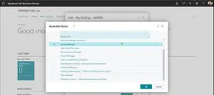 Switch Through Available Roles in Dynamics 365 Business Central