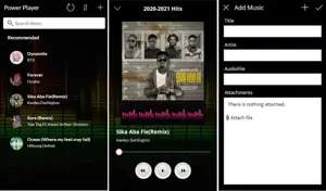 Build a Complete Mobile Audio Player With Track List 