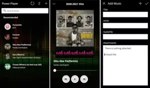 Build a Complete Mobile Audio Player With Track List 