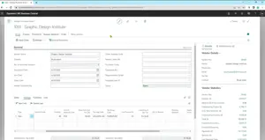 Create a Blanket Purchase Order in Dynamics 365 Business Central