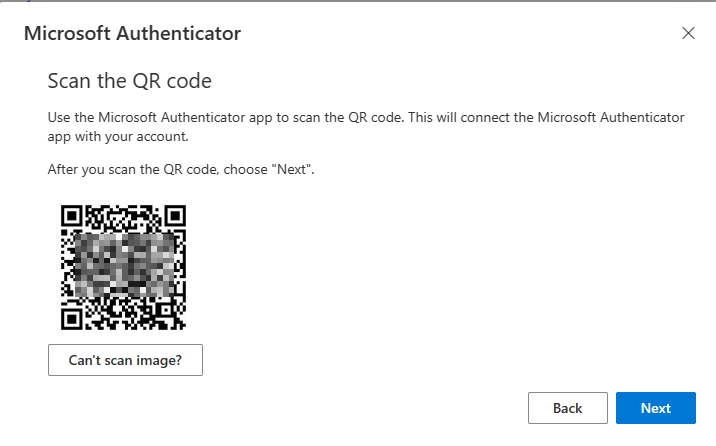 The QR code for scanning with the iPhone NEW.