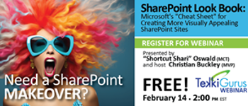 SharePoint Look Book: Microsoft's "Cheat Sheet" for Creating More Visually Appealing SharePoint Sites
